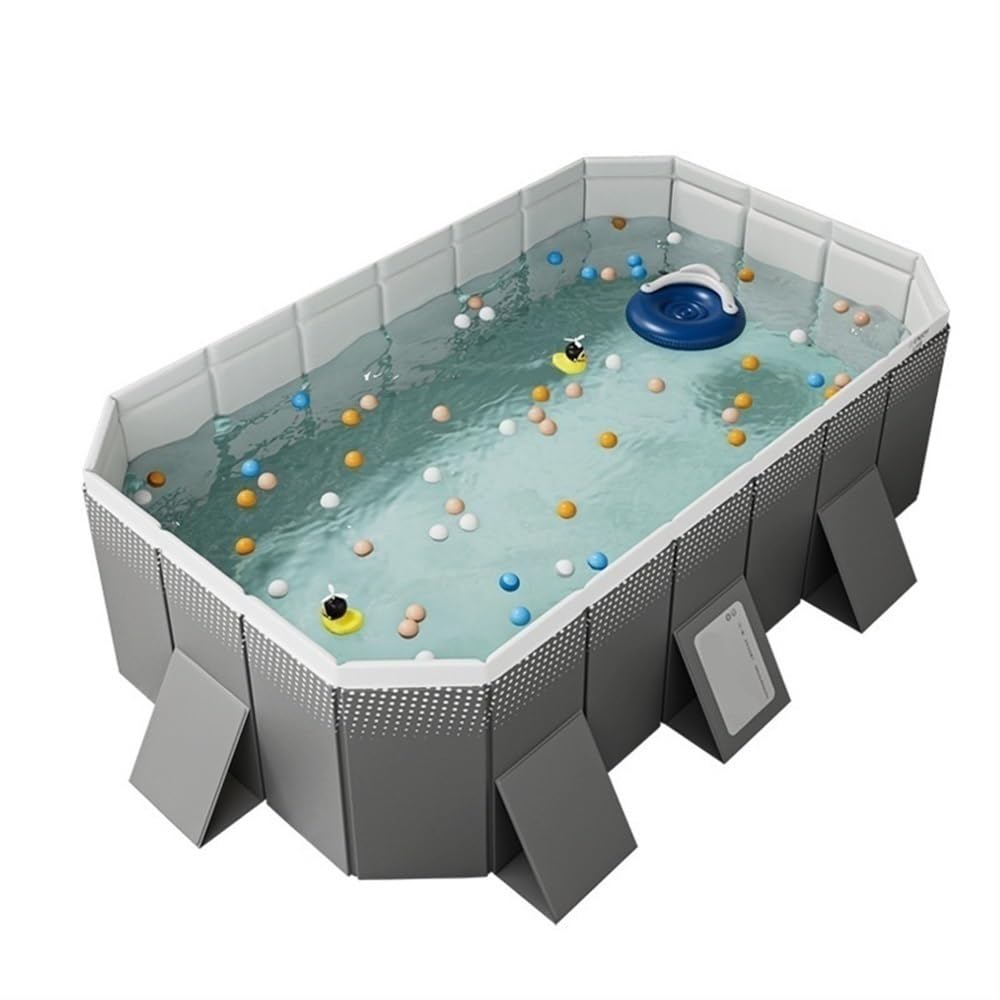 Amazon.com: HBGKIN Above Ground Swimming Pool, Rectangular Outdoor